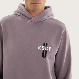 Promise Dual Curved Hoodie - Pigment Grey Ridge