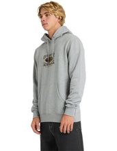 Load image into Gallery viewer, Retro Lock Up Hoodie - Grey Heather
