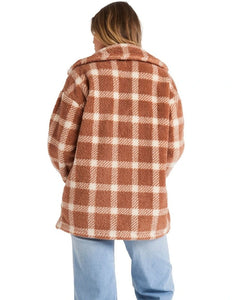 Dusty Road Jacket - Rose Brown