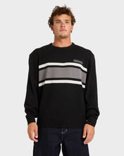 Load image into Gallery viewer, Spec 73 Panel Sweater - Black
