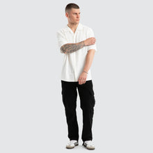 Load image into Gallery viewer, Casanova Cropped Resort Shirt - White
