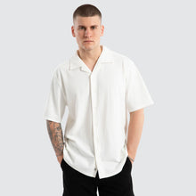 Load image into Gallery viewer, Casanova Cropped Resort Shirt - White
