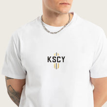 Load image into Gallery viewer, Nightbringer Dual Curved Tee - Optical White
