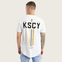 Load image into Gallery viewer, Nightbringer Dual Curved Tee - Optical White
