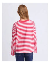 Load image into Gallery viewer, Brooklyn Stripe Long Sleeve - Berry
