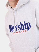 Load image into Gallery viewer, Smoko Fleece Hood -  Snow Marle
