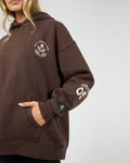 Load image into Gallery viewer, Serene Relaxed Hoodie - Brown
