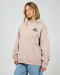 Load image into Gallery viewer, Flower Co Relaxed Hoodie - Fawn
