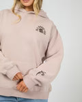 Load image into Gallery viewer, Flower Co Relaxed Hoodie - Fawn
