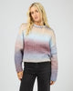 Fray Knit Jumper - Multi
