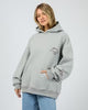 Vino Relaxed Hoodie - Grey Marle