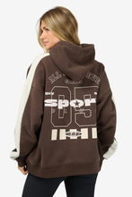 Load image into Gallery viewer, Ninety Five Relaxed Hoodie - Brown
