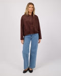 Load image into Gallery viewer, Haze Suede Jacket -  Chocolate
