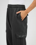 Load image into Gallery viewer, AAE Washed Cargo Trackpant - Washed  Black
