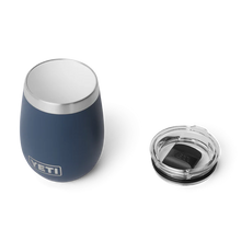 Load image into Gallery viewer, Rambler 10 oz Wine Tumbler MS - Navy
