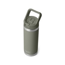 Load image into Gallery viewer, Rambler 18oz C Straw Bottle - Pampa Green
