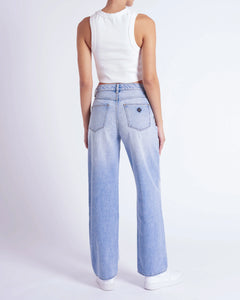 A Slouch Jean - Light Blue