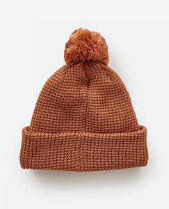 Anoeta Reg Pom Pom Beanie - Light Brown