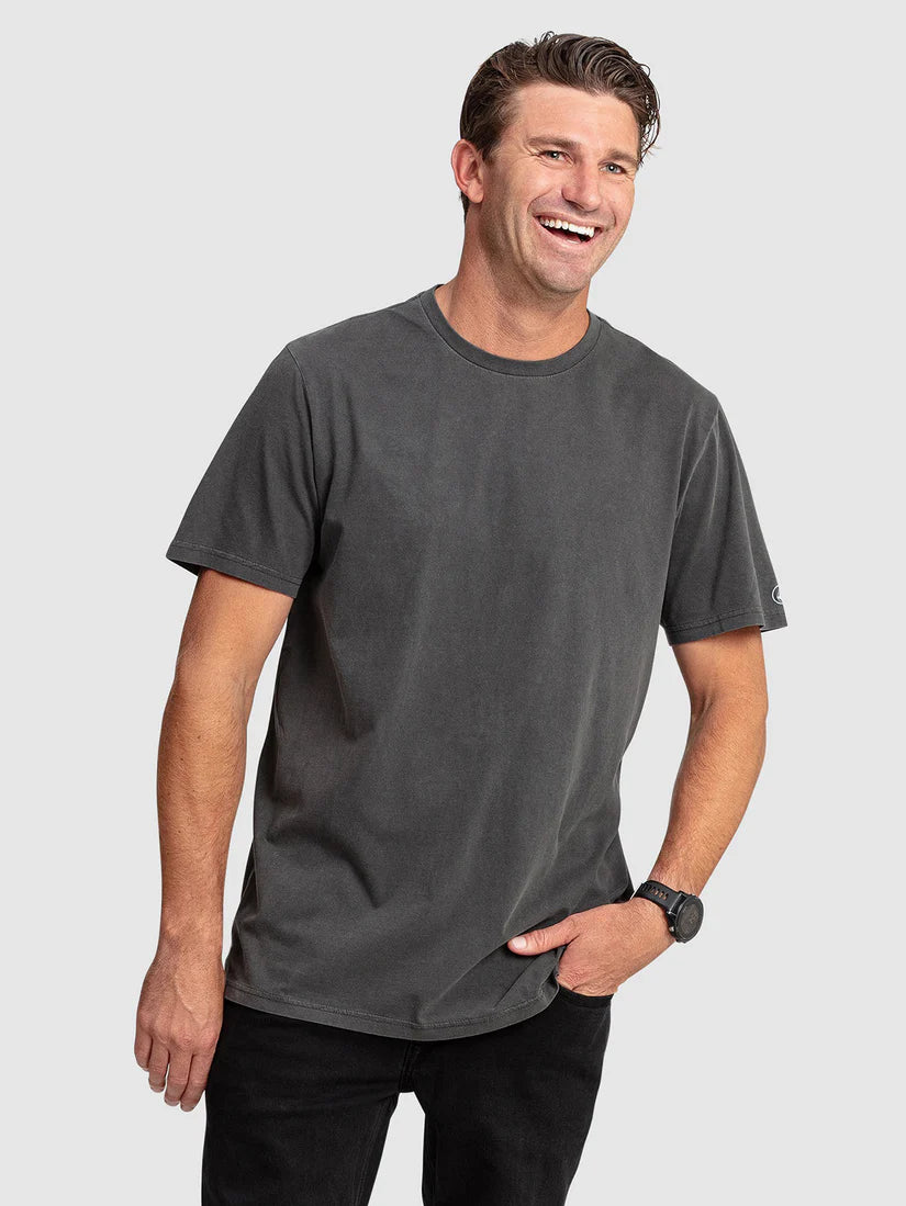 Aus Wash Tee - Black