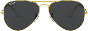 Aviator Large Metal Legend Gold - Black