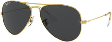 Load image into Gallery viewer, Aviator Large Metal Legend Gold - Black
