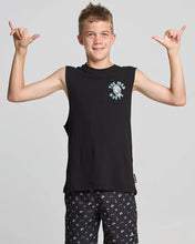 Load image into Gallery viewer, Back From The Dead Youth Muscle - Black
