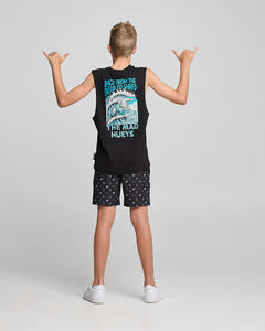 Back From The Dead Youth Muscle - Black