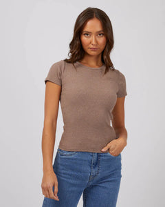 Bella Tee - Brown