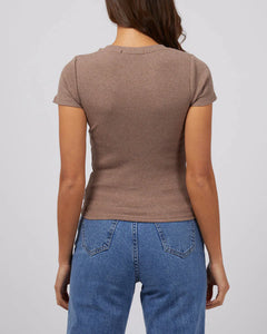 Bella Tee - Brown