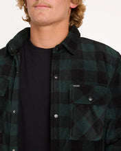 Load image into Gallery viewer, Bowered Flannel Fleece LS - Scarab
