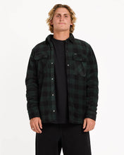 Load image into Gallery viewer, Bowered Flannel Fleece LS - Scarab
