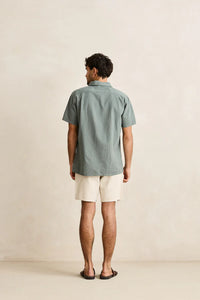Classic Linen SS Shirt - Silver Pine