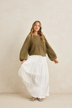 Load image into Gallery viewer, Classic Knit Jumper - Olive

