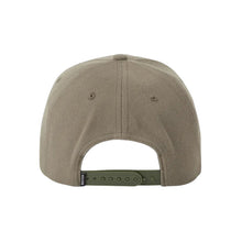 Load image into Gallery viewer, Crest C MP Snapback - Darkwood Olive / Caramel
