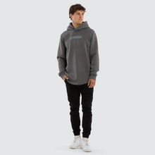 Load image into Gallery viewer, Public Dual Curved Hoodie - Charcoal
