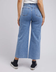 Charlie High Rise Wide Leg Heritage - Denim