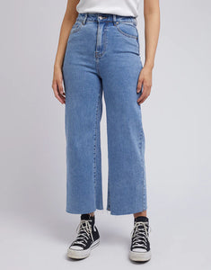 Charlie High Rise Wide Leg Heritage - Denim