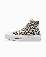 Load image into Gallery viewer, Chuck Taylor Leopard Love HI - White/Black
