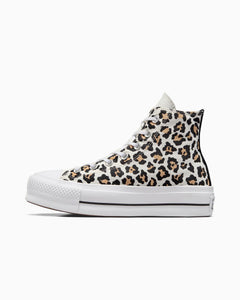 Chuck Taylor Leopard Love HI - White/Black