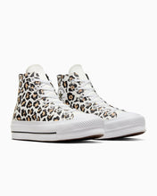 Load image into Gallery viewer, Chuck Taylor Leopard Love HI - White/Black
