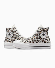 Load image into Gallery viewer, Chuck Taylor Leopard Love HI - White/Black
