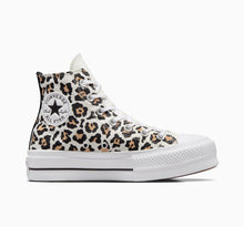 Load image into Gallery viewer, Chuck Taylor Leopard Love HI - White/Black
