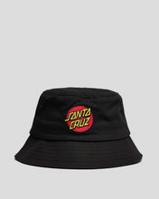 Load image into Gallery viewer, Classic Dot Patch Bucket Hat - Black
