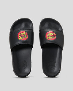 Classic Dot Slides - Black