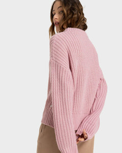 Coming Home Sweater - Bleached Mauve