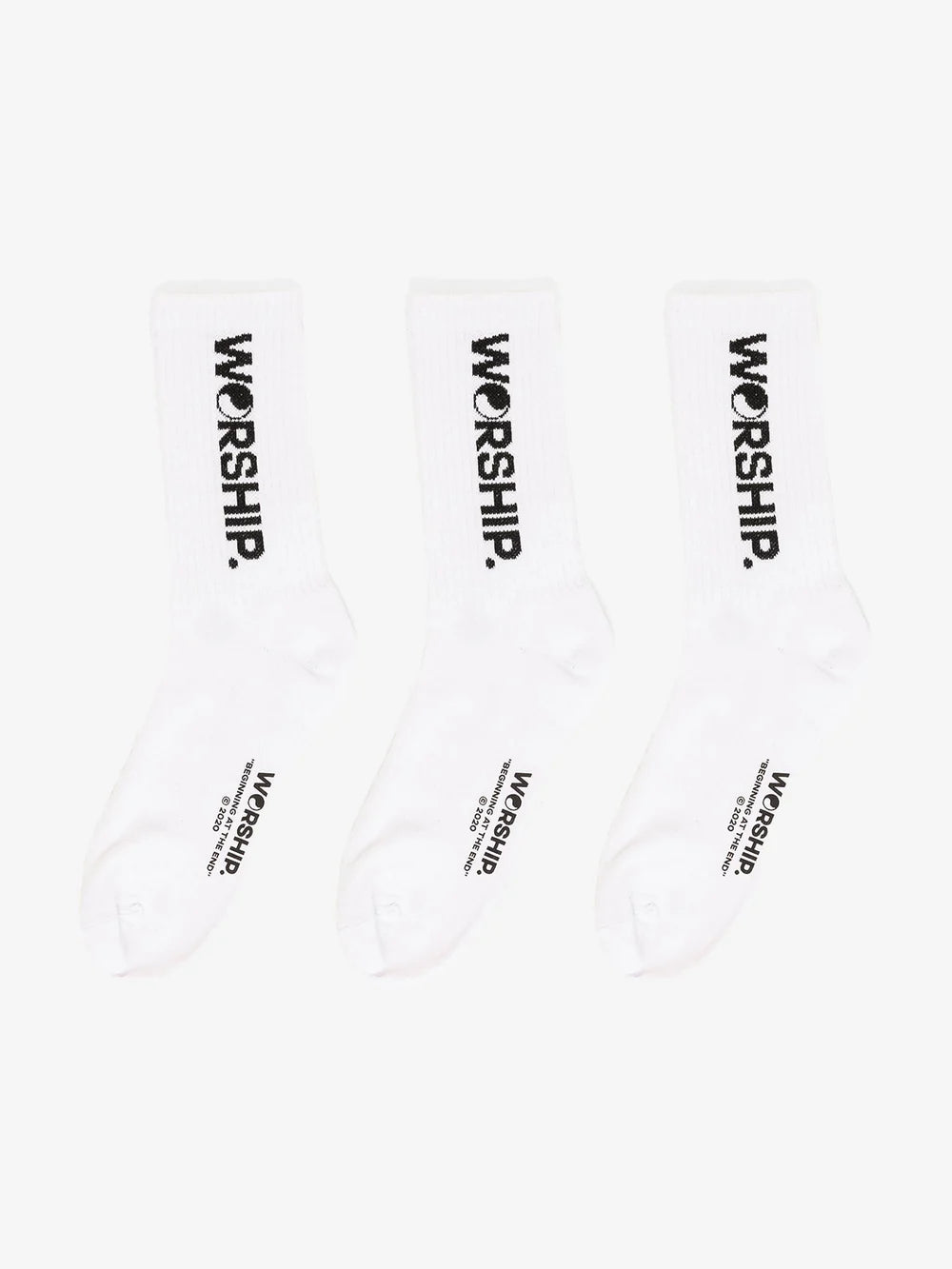 Core Sock 3 Pack - White