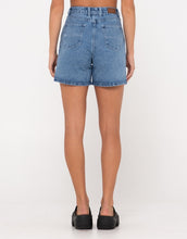 Load image into Gallery viewer, Cyprus High Denim Short - Midday Blue

