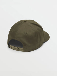 Embossed Stone Adj Hat - Wintermoss