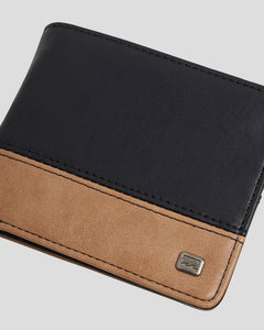 Dimension Wallet - Black Tan