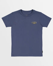 Load image into Gallery viewer, Flame Arch Ss Tee Toddler - Slate Blue
